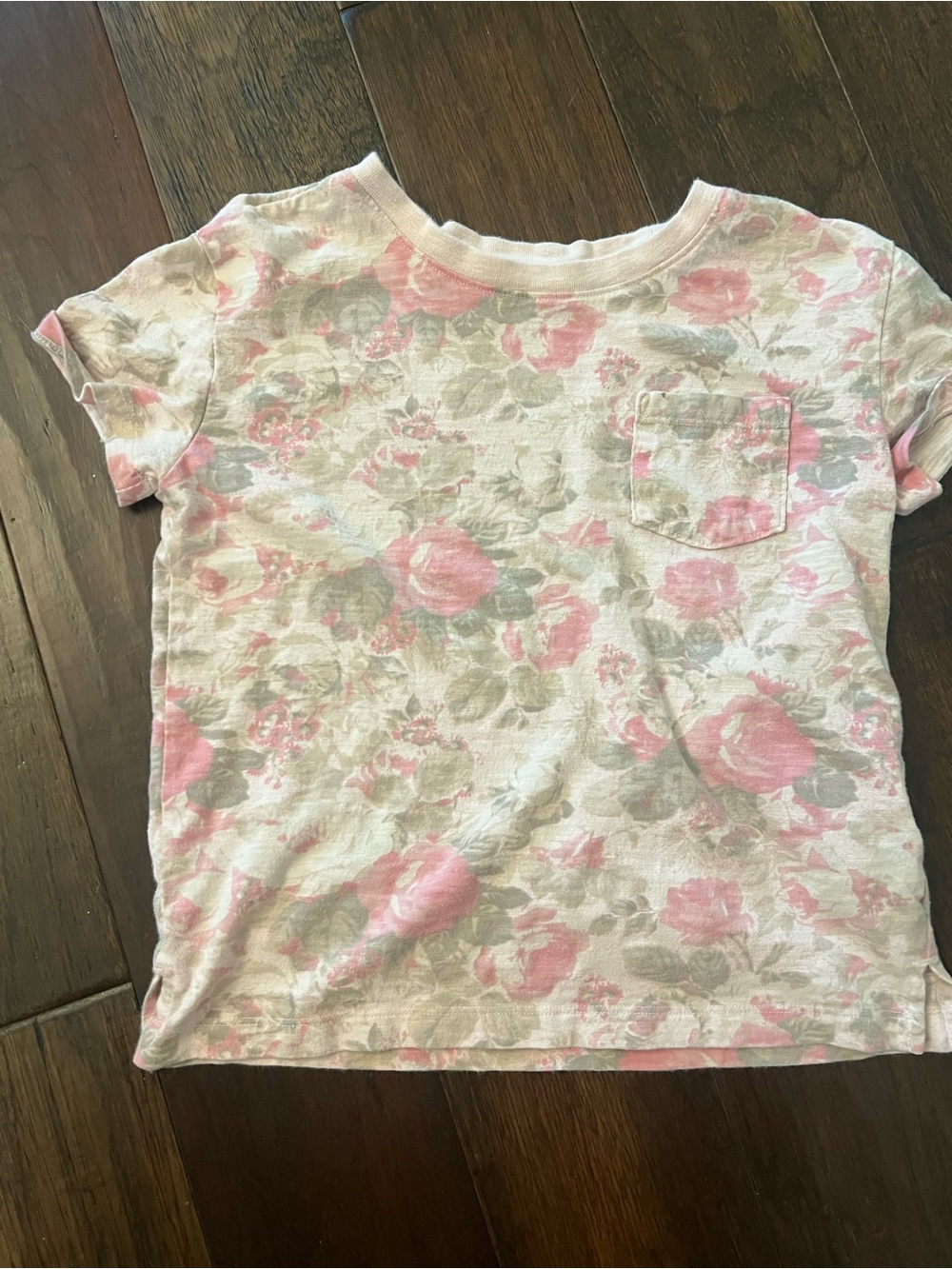 Girls' love shack fancy x Gap Tee - Pink & Cream